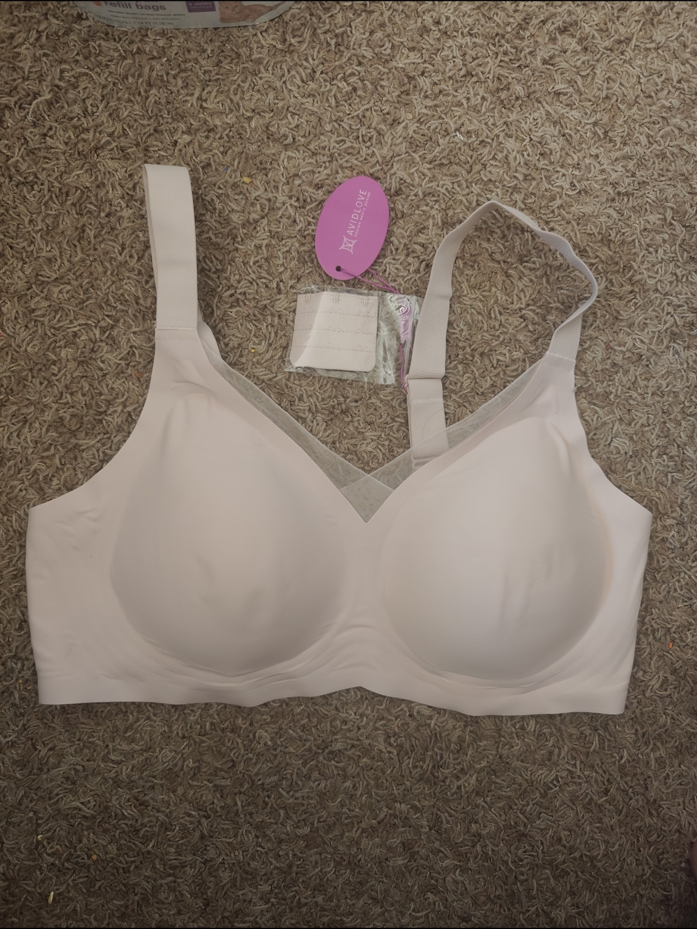 AvidLove Seamless Light Tan Wireless Comfort Bra